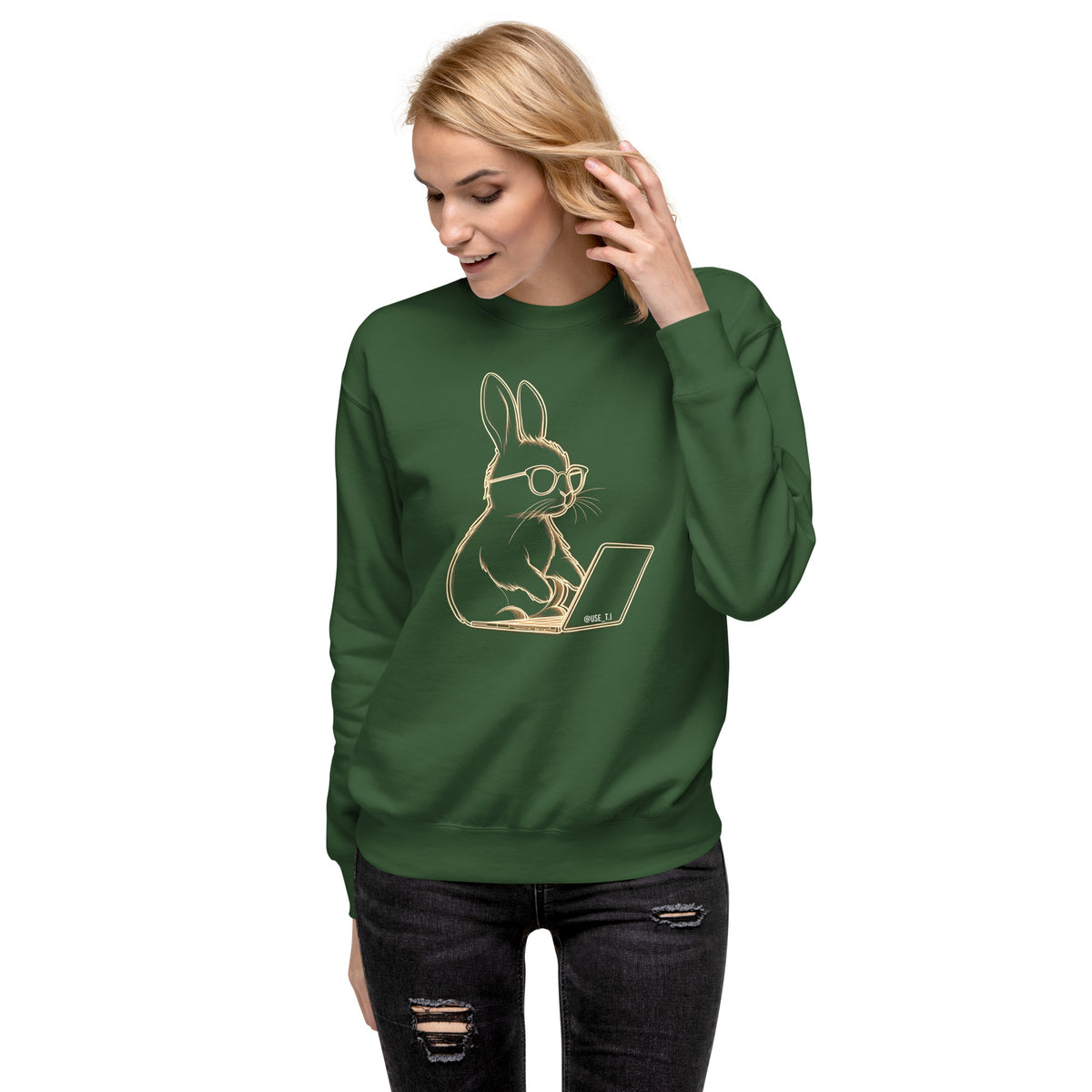 Dev Rabbit - Unisex Premium Sweatshirt