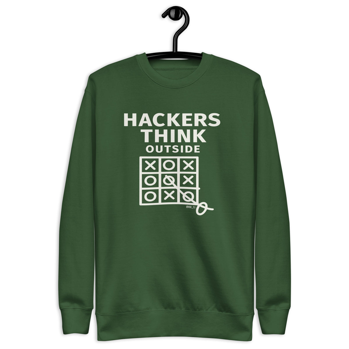 Hacker Think Outside - Unisex Premium Sweatshirt