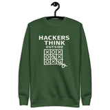Hacker Think Outside - Unisex Premium Sweatshirt