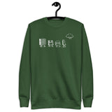 The Evolution of Storage - Unisex Premium Sweatshirt