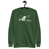Dino Dev 1UP - Unisex Premium Sweatshirt