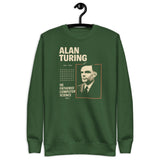 Alan Turing – The Man Who Decoded the Unthinkable - Unisex Premium Sweatshirt