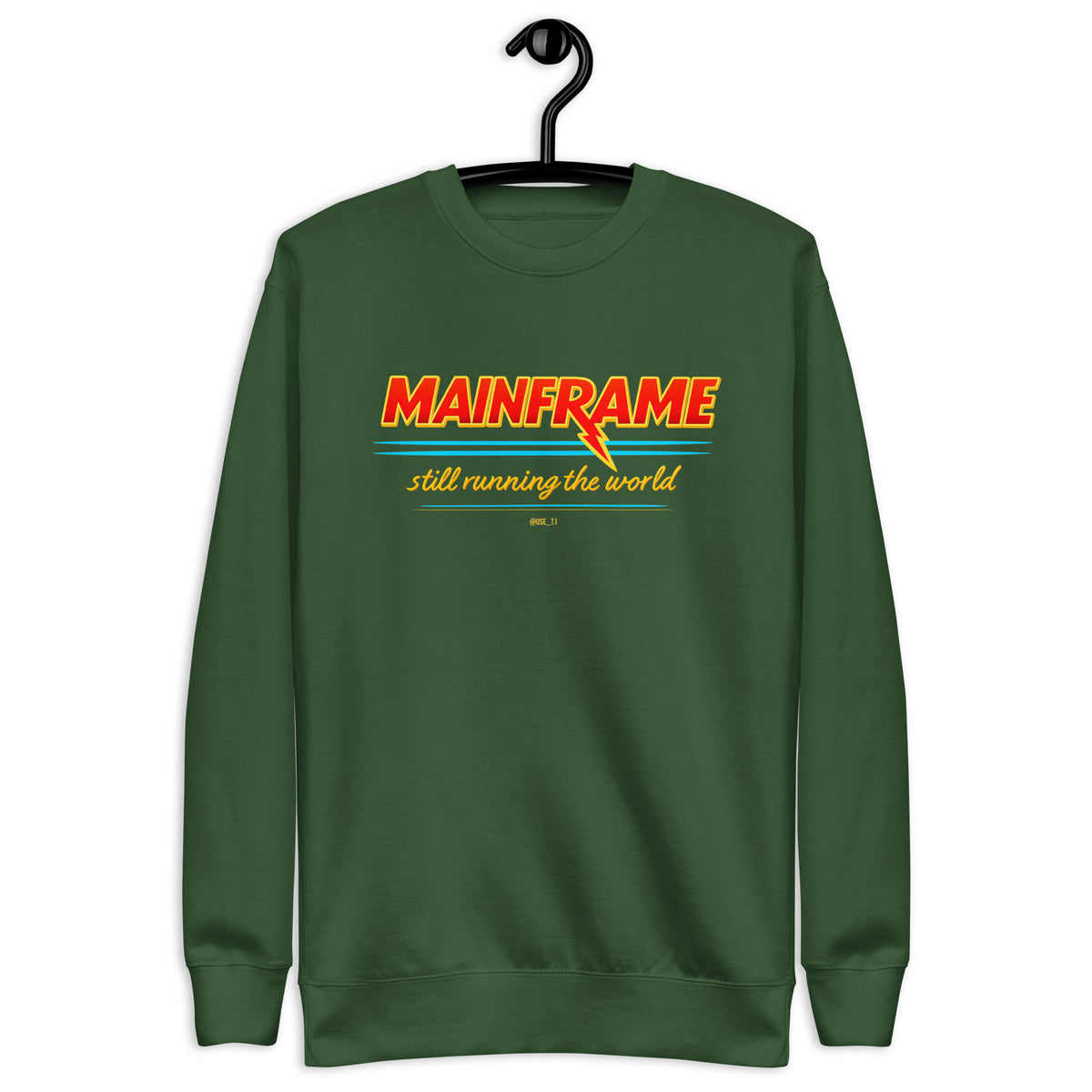 Mainframe Power Retro Tee - Unisex Premium Sweatshirt