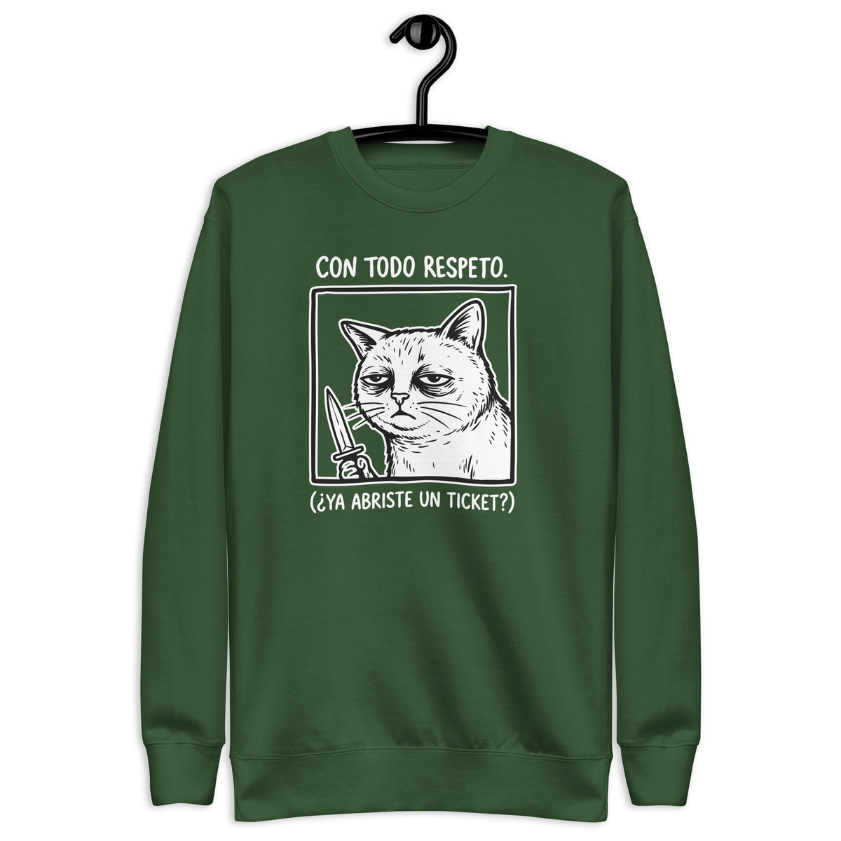 Did You Open a Ticket? Tee - Unisex Premium Sweatshirt