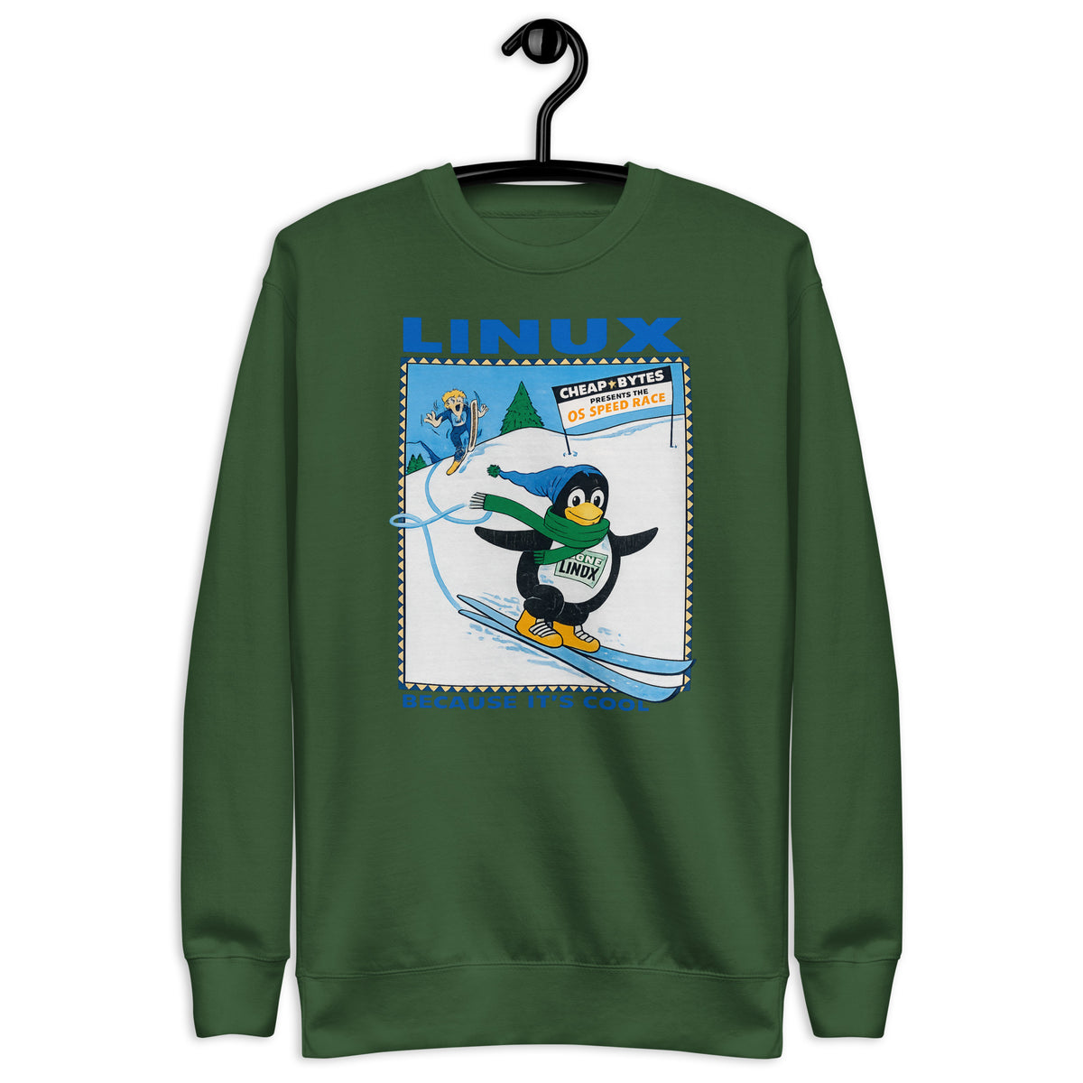 Linux Speed Race - Unisex Premium Sweatshirt