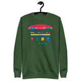 IMS, DB2, VSAM, CICS, TSO, VTAM - Unisex Premium Sweatshirt