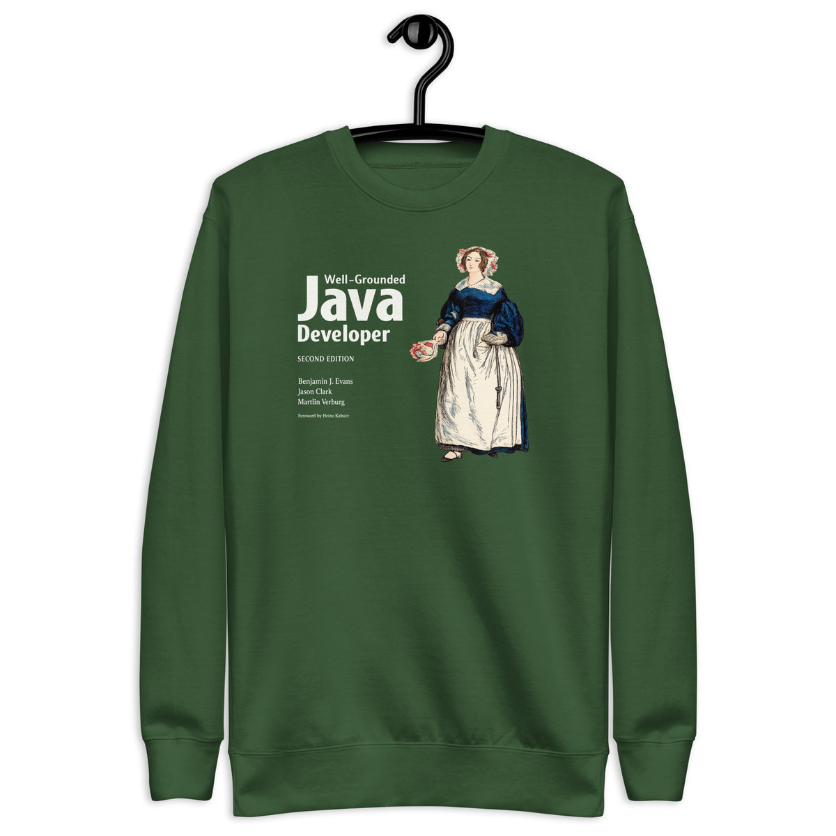 Well-Grounded Java Developer - Unisex Premium Sweatshirt