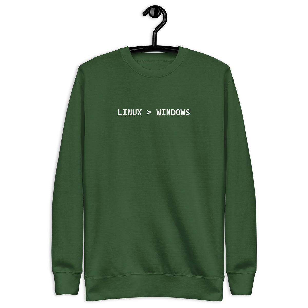 Linux > Windows Programmer - Unisex Premium Sweatshirt