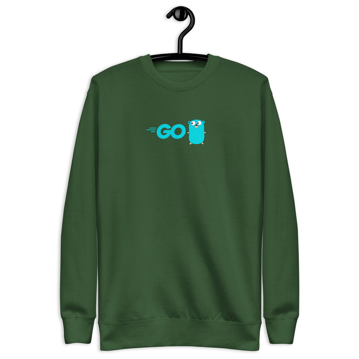 Golang Logo I - Unisex Premium Sweatshirt