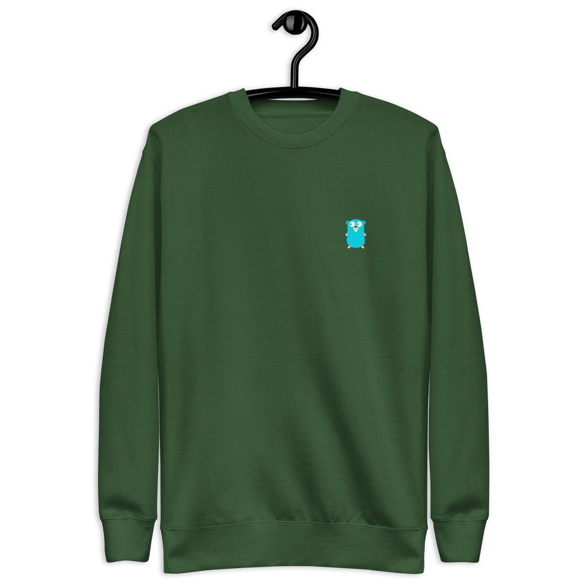 Golang Logo II - Unisex Premium Sweatshirt