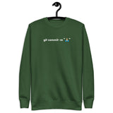 Git Commit -m "?"  - Unisex Premium Sweatshirt