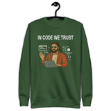 In Code We Trust - Unisex Premium Sweatshirt