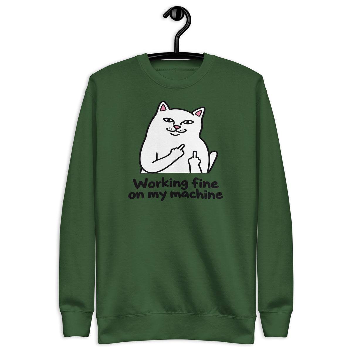 Working Fine on My Machine - Unisex Premium Sweatshirt