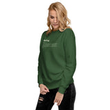 Backlog Definition - Unisex Premium Sweatshirt