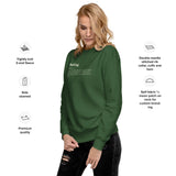 Backlog Definition - Unisex Premium Sweatshirt