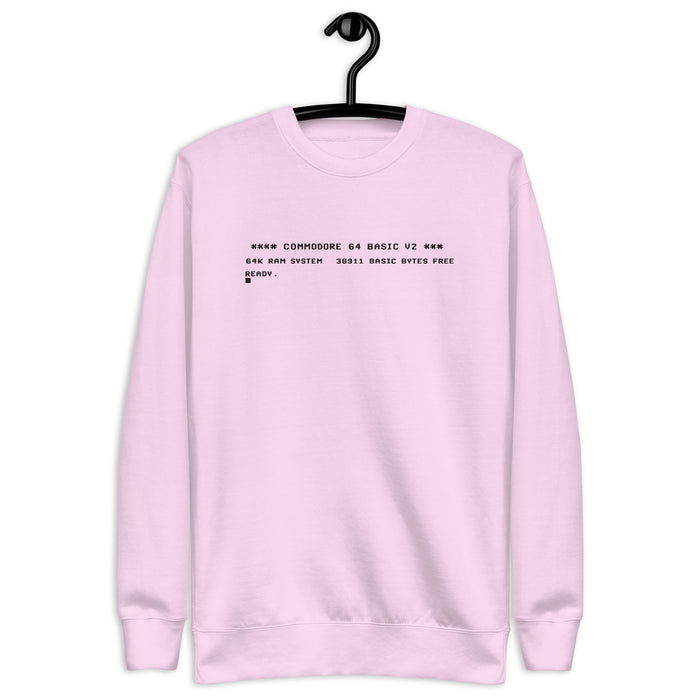 Commodore 64 BASIC V2 - Unisex Premium Sweatshirt