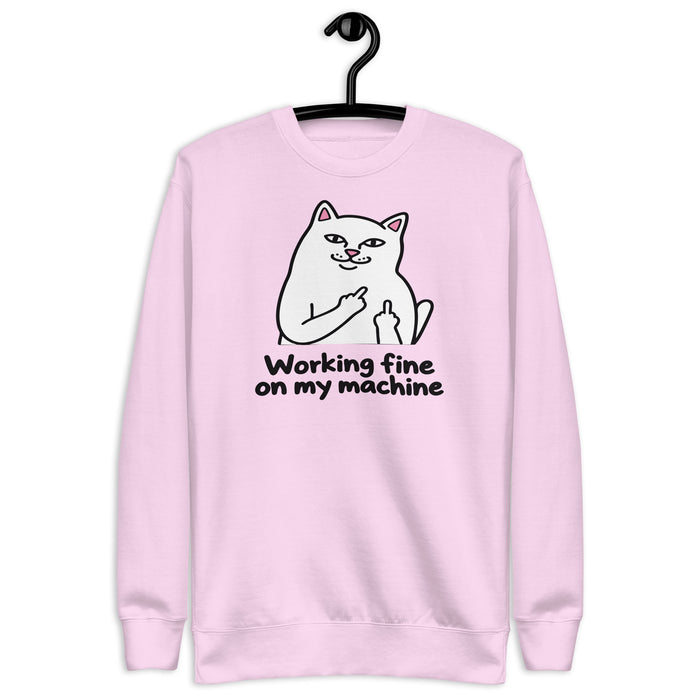 Working Fine on My Machine - Unisex Premium Sweatshirt