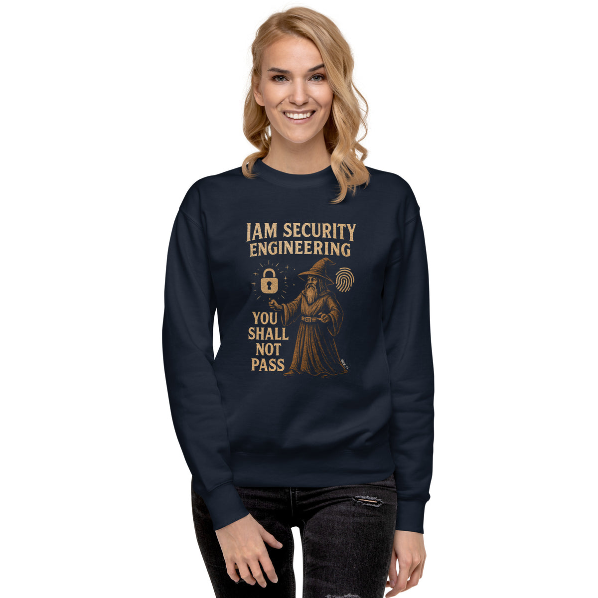 IAM Security Engineering - You Shall Not Pass - Unisex Premium Sweatshirt