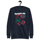 Backups Are for Those Who Can’t Handle a Punch - Unisex Premium Sweatshirt