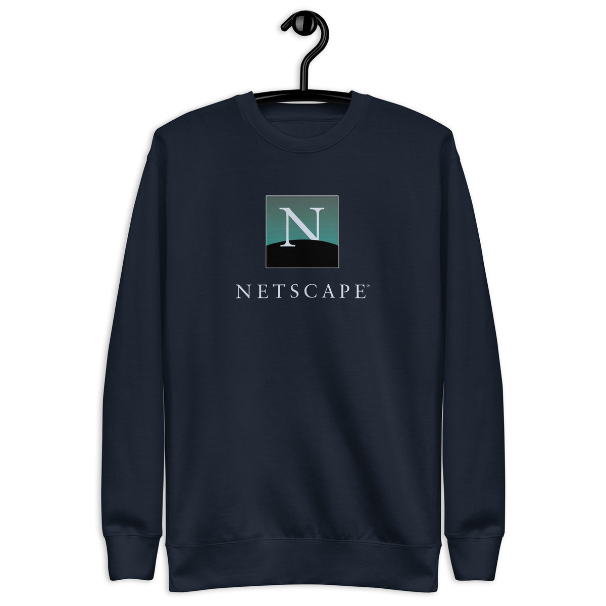 Netscape Navigator Classic Logo - Unisex Premium Sweatshirt