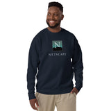 Netscape Navigator Classic Logo - Unisex Premium Sweatshirt