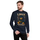 Linux Cyber Security Programmer - Unisex Premium Sweatshirt