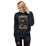 Linux Cyber Security Programmer - Unisex Premium Sweatshirt