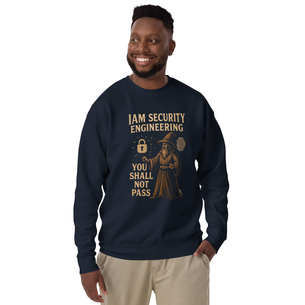 IAM Security Engineering - You Shall Not Pass - Unisex Premium Sweatshirt