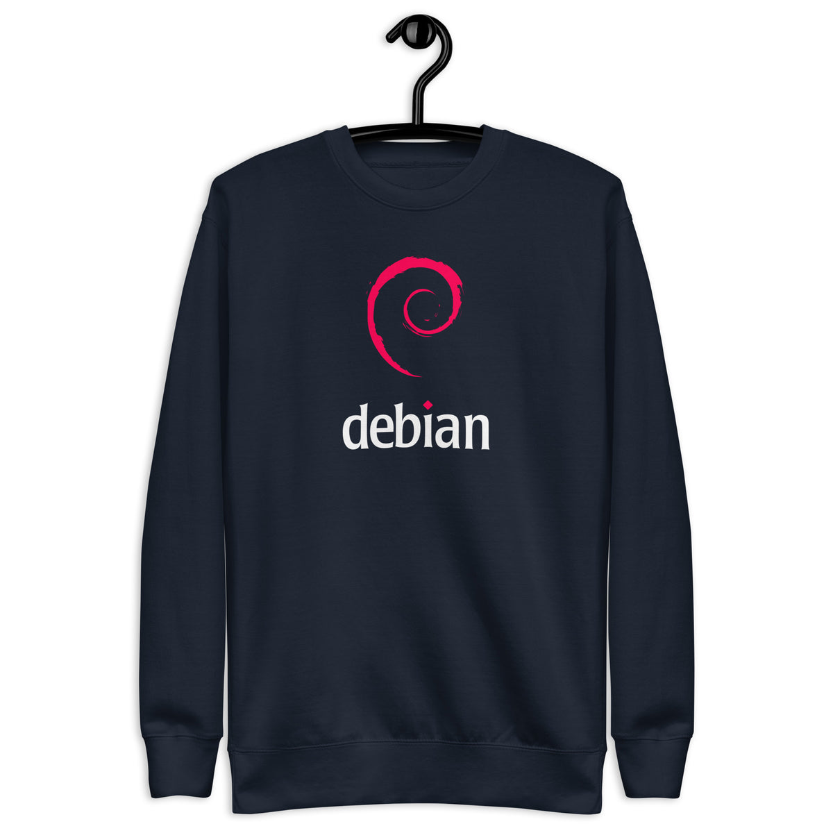 Linux Debian Classic Logo - Unisex Premium Sweatshirt