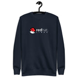 Linux Red Hat Classic Logo - Unisex Premium Sweatshirt