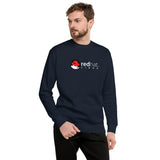 Linux Red Hat Classic Logo - Unisex Premium Sweatshirt
