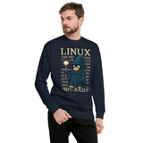 Linux Wizard - /bin/bash Edition - Unisex Premium Sweatshirt