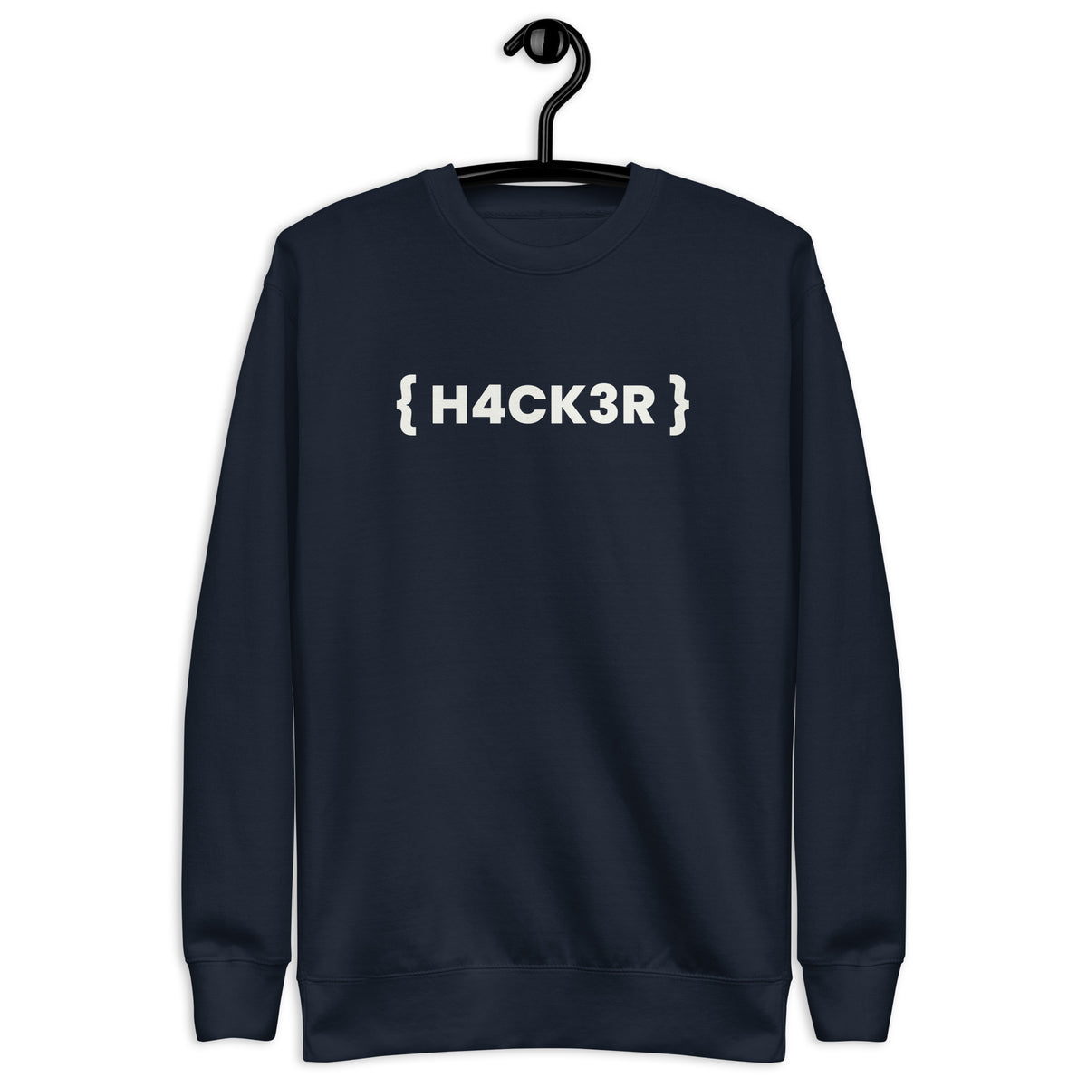 { Hacker } - The Code Within security - Unisex Premium Sweatshirt