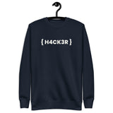{ Hacker } - The Code Within security - Unisex Premium Sweatshirt