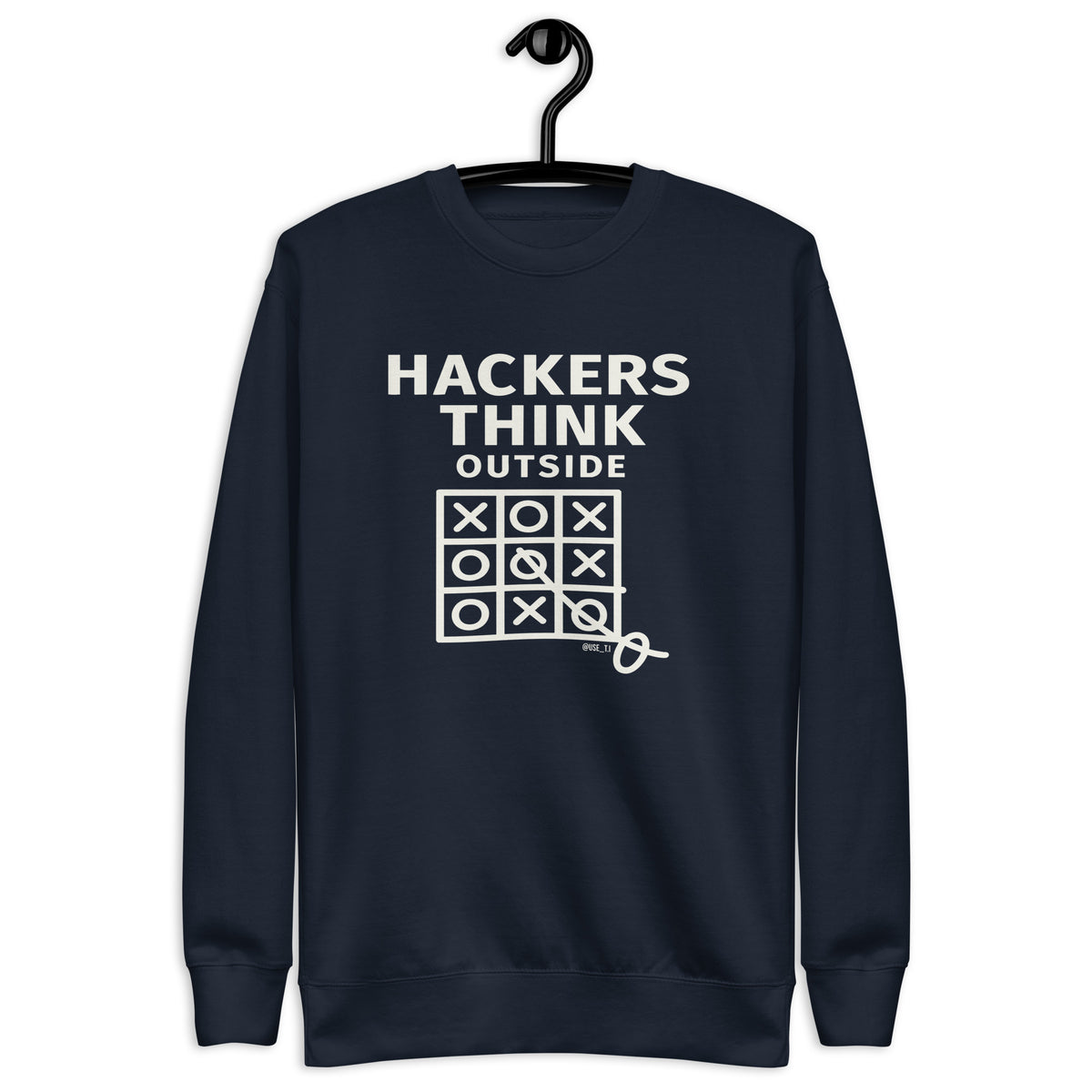 Hacker Think Outside - Unisex Premium Sweatshirt