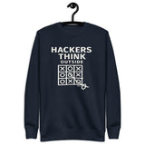 Hacker Think Outside - Unisex Premium Sweatshirt