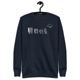 The Evolution of Storage - Unisex Premium Sweatshirt