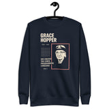 Grace Hopper COBOL Pioneer Tee - Unisex Premium Sweatshirt