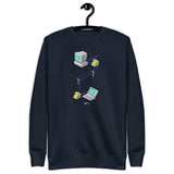 Dial-Up Connection Retro Tee - Unisex Premium Sweatshirt