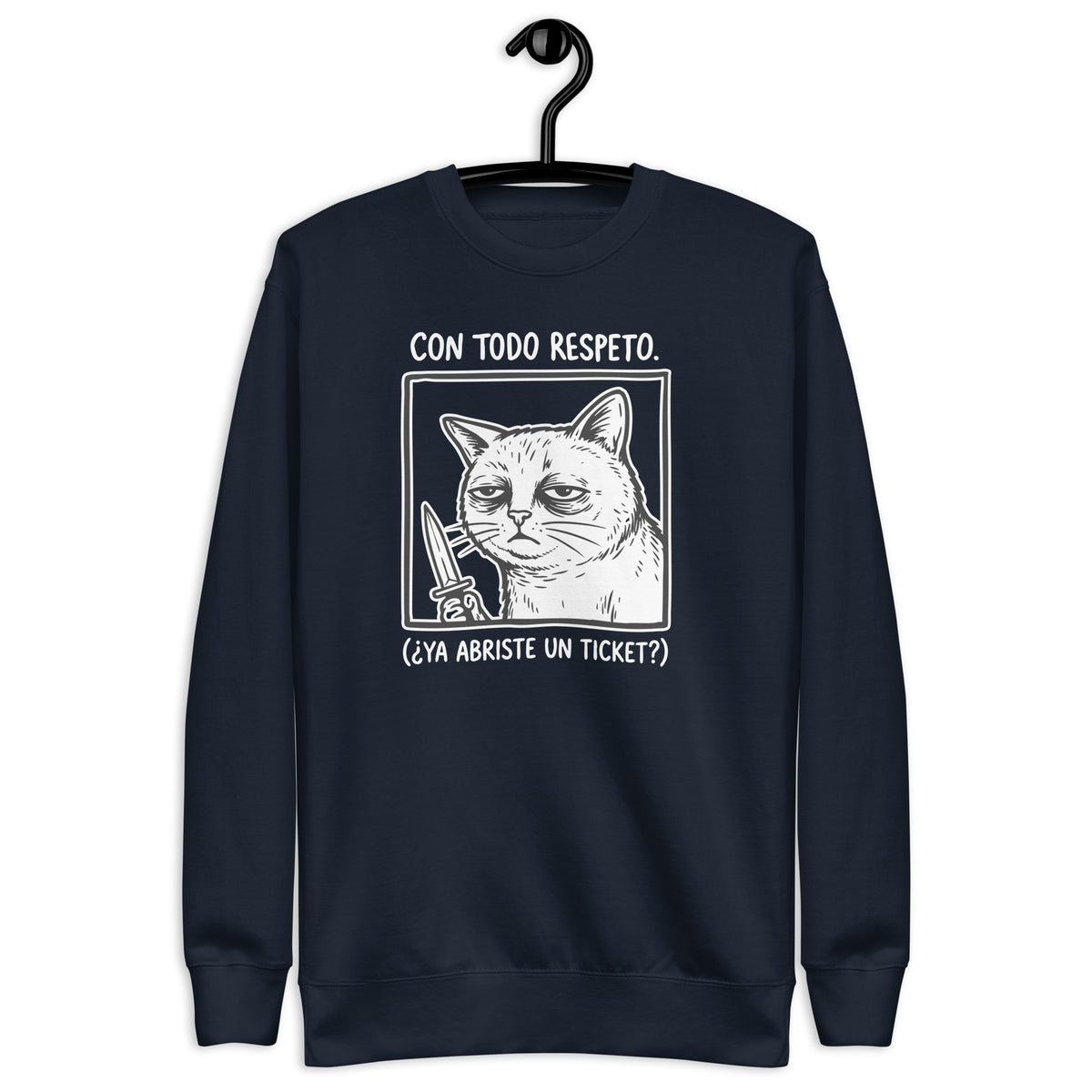 Did You Open a Ticket? Tee - Unisex Premium Sweatshirt