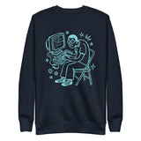 Hunched Programmer - Unisex Premium Sweatshirt