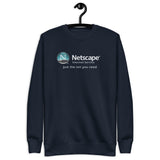 Netscape Internet Service  - Unisex Premium Sweatshirt