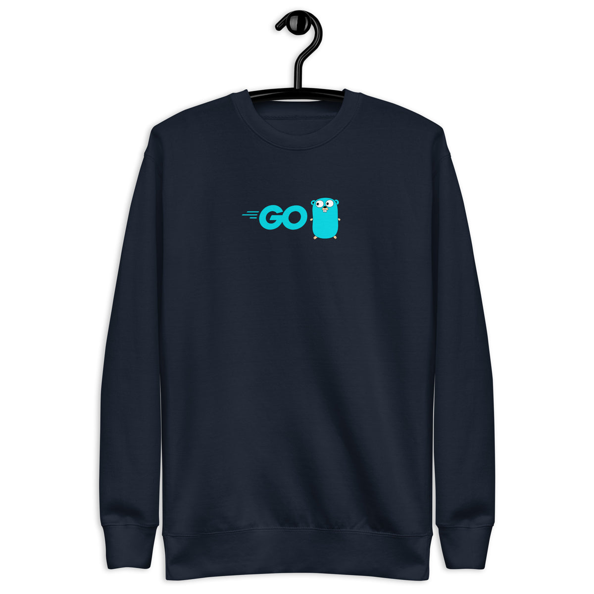 Golang Logo I - Unisex Premium Sweatshirt