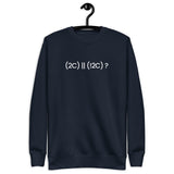 2b || !2b Programmer - Unisex Premium Sweatshirt