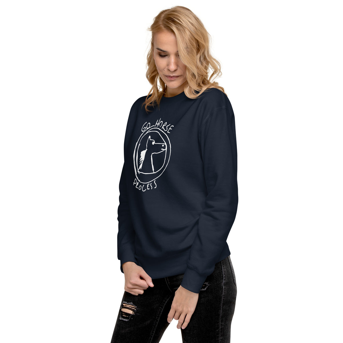 Go Horse Method - Unisex Premium Sweatshirt