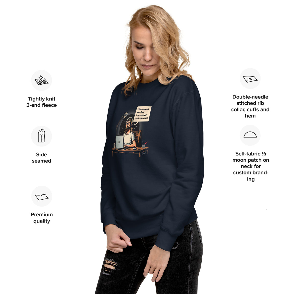 If Remote Work Were Bad - Unisex Premium Sweatshirt