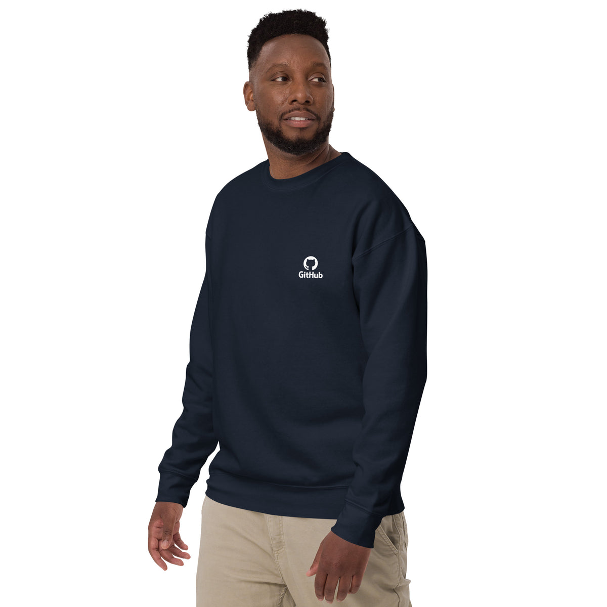 GitHub Classic Logo - Unisex Premium Sweatshirt