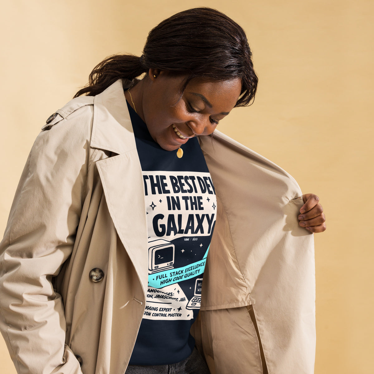 The Best Dev in the Galaxy - Unisex Premium Sweatshirt