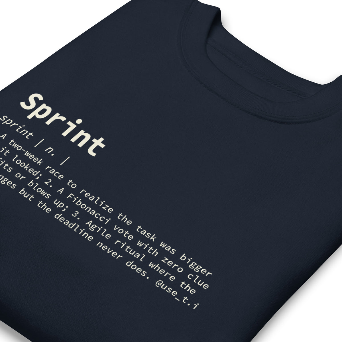 Sprint Definition - Unisex Premium Sweatshirt