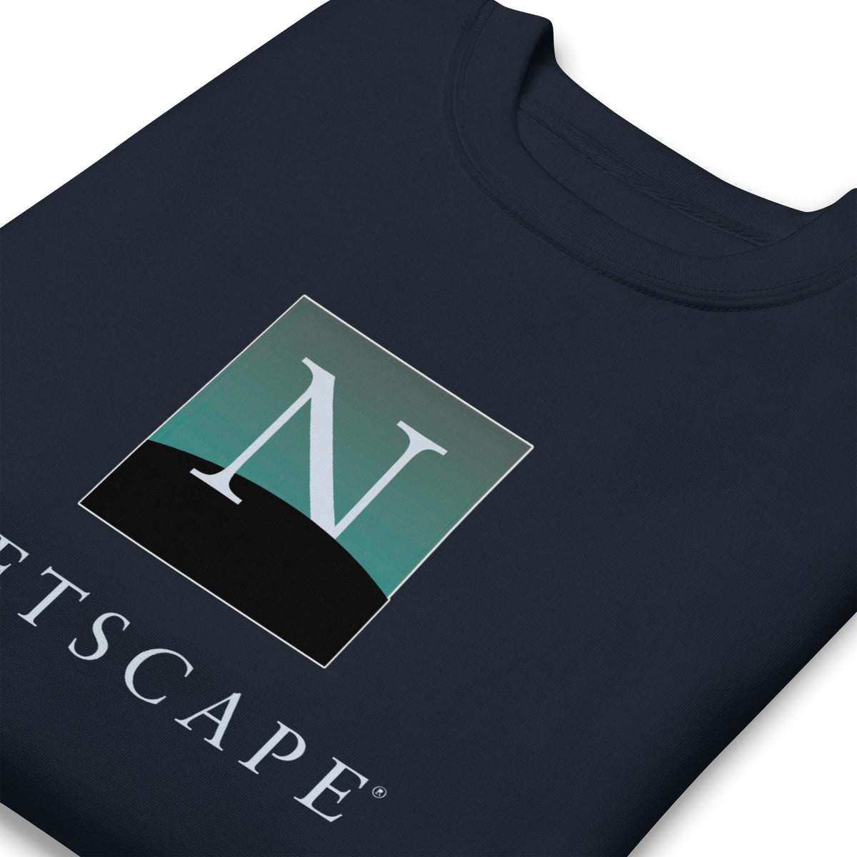 Netscape Navigator Classic Logo - Unisex Premium Sweatshirt